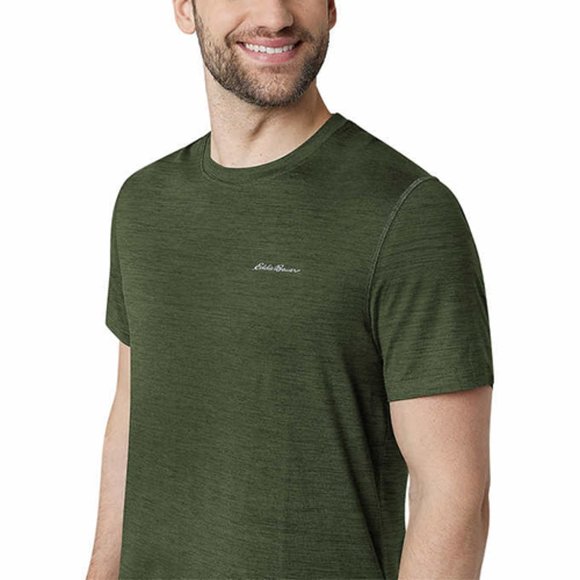 Blue NWT Eddie Bauer Men’s Motion Tee, 2-pack - Picture 5 of 6
